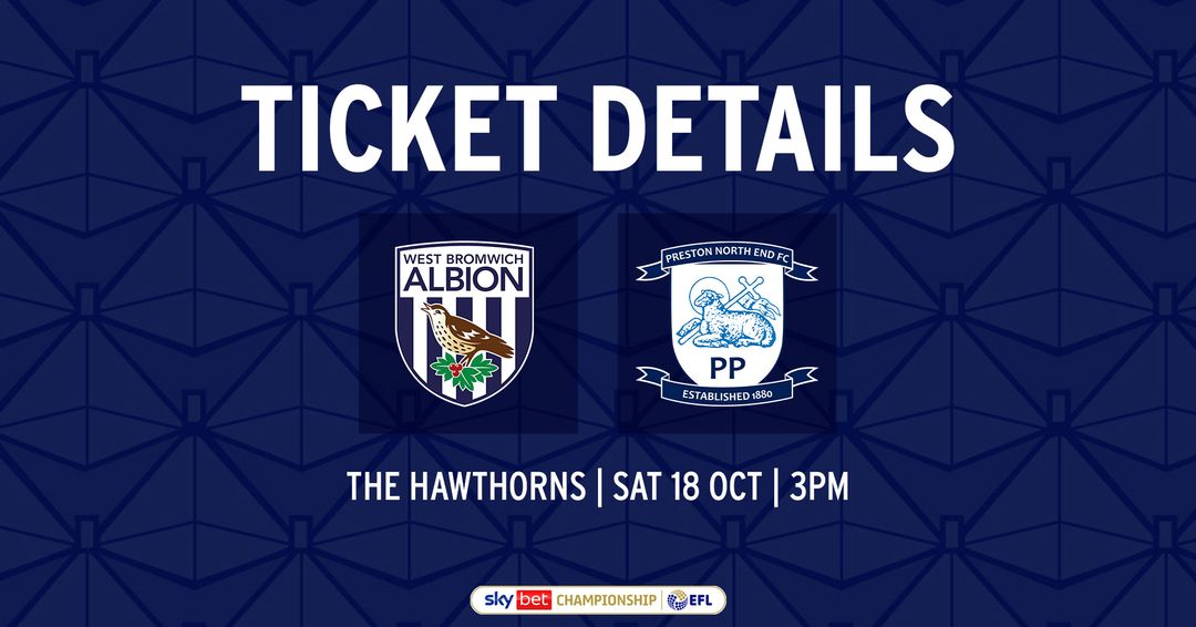 Tickets | West Brom (A)